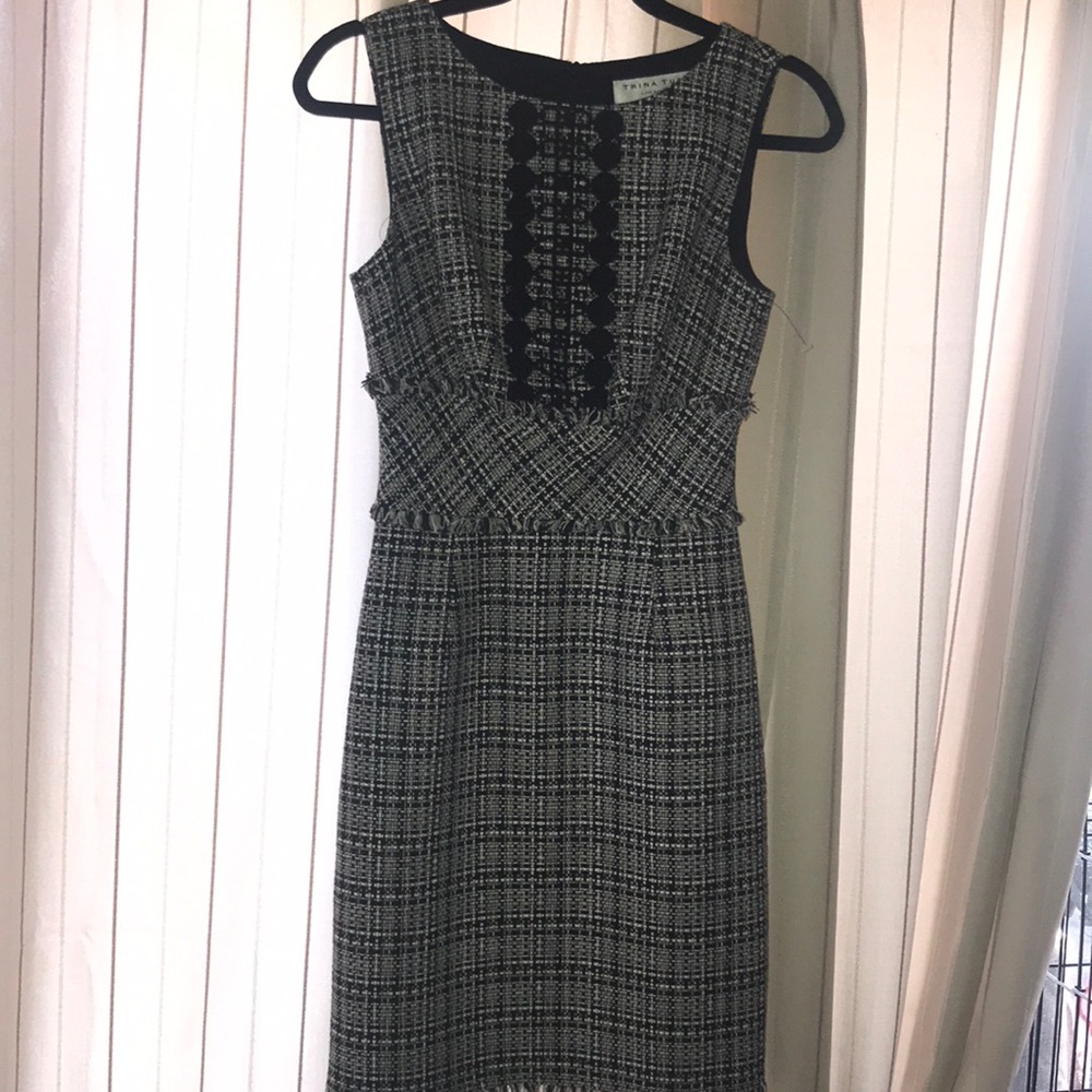 Trina Turk Tweed Dress